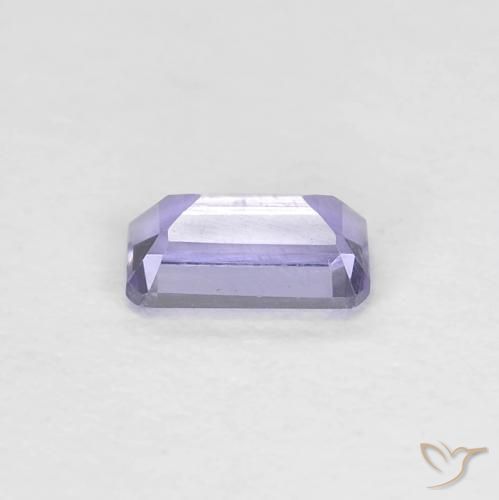 Iolite Medium Light-Violet naturelle Octogone / coupe Émeraude, 0.21 ct, VS