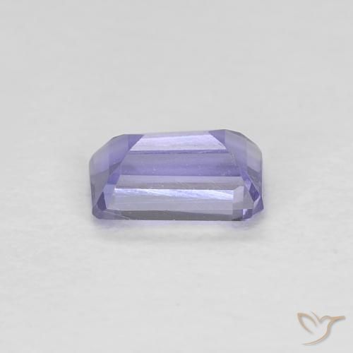 Iolite Violet foncé naturelle Octogone / coupe Émeraude, 0.29 ct, VVS-VS