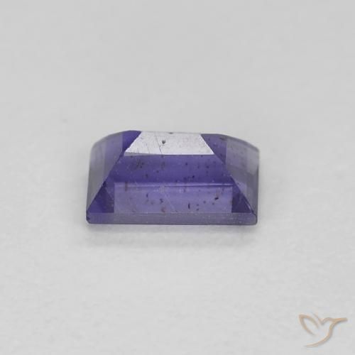 Iolite Pourpre bleuté foncé naturelle Baquette, 0.28 ct, VS-SI