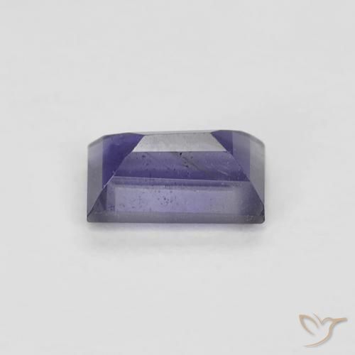 iolite Violet aubergine naturelle Baquette, 0.30 ct, VS