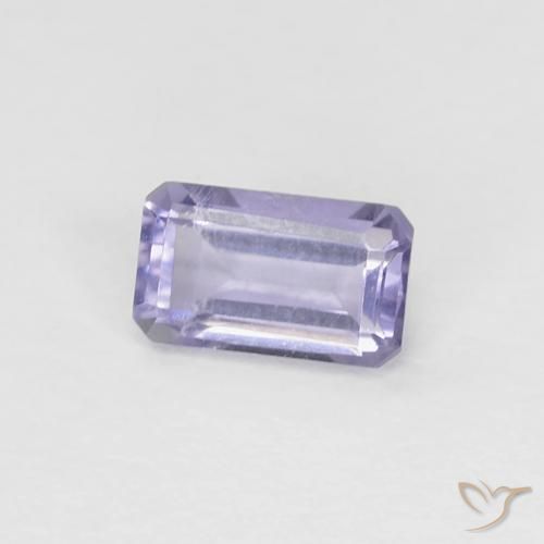 Iolite Violet Rosâtre naturelle Octogone / coupe Émeraude, 0.28 ct, VS