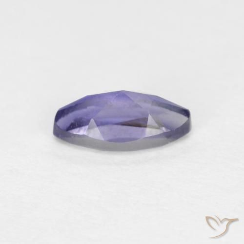 iolite Pourpre bleuté foncé naturelle Marquise, 0.24 ct, VVS-VS
