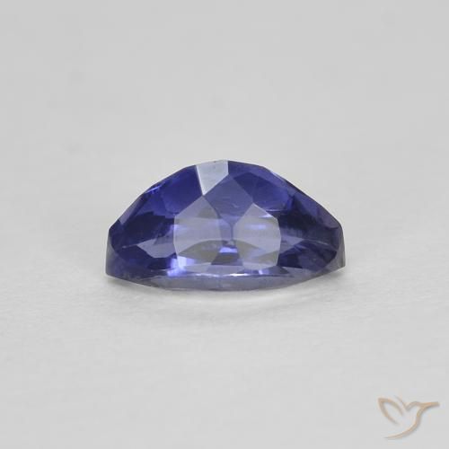 iolite Violet foncé naturelle Marquise, 0.28 ct, VVS