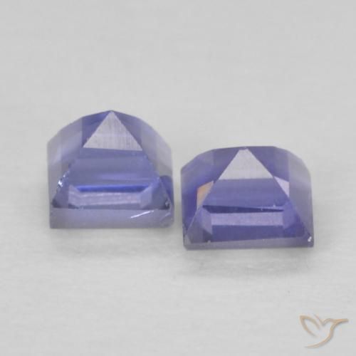 Shop natural 0.22ct Violet foncé Iolite gems, Carré, from Madagascar at GemSelect. In stock, global shipping!
