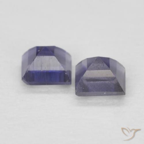 Shop natural 0.15ct Violet foncé Iolite gems, Carré, from Madagascar at GemSelect. In stock, global shipping!