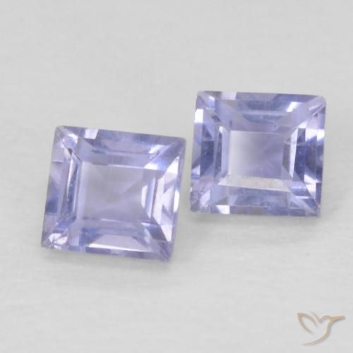 Shop natural 0.19ct Violet Bleu Iolite gems, Carré, from Madagascar at GemSelect. In stock, global shipping!