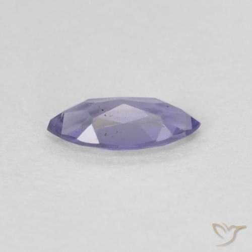 Iolite Violet foncé naturelle Marquise, 0.15 ct, VVS