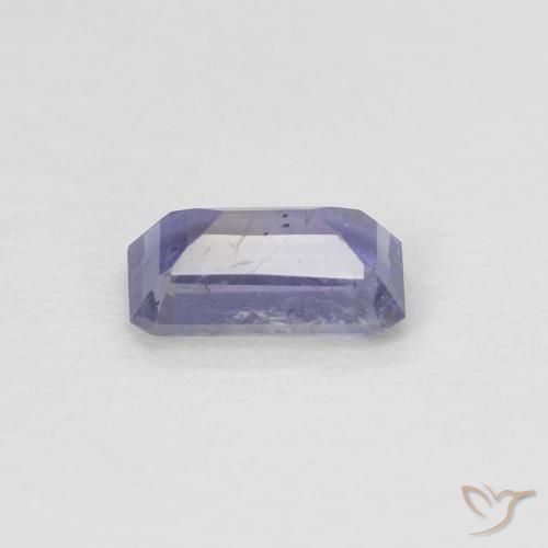Iolite Violet moyen naturelle Octogone / coupe Émeraude, 0.24 ct, VS-SI