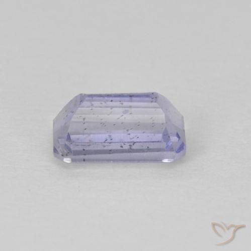 Iolite Violet bleuâtre naturelle Octogone / coupe Émeraude, 0.32 ct, VS-SI