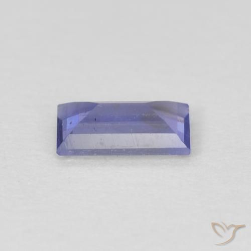 iolite Violet royal naturelle Baquette, 0.20 ct, VS