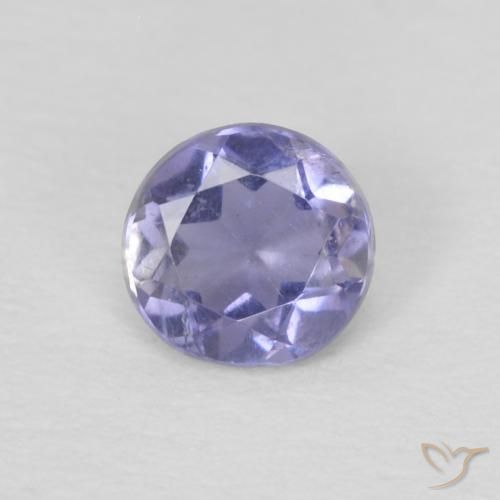 0.17ct Naturel Bleu argenté iolite, Tour, VS