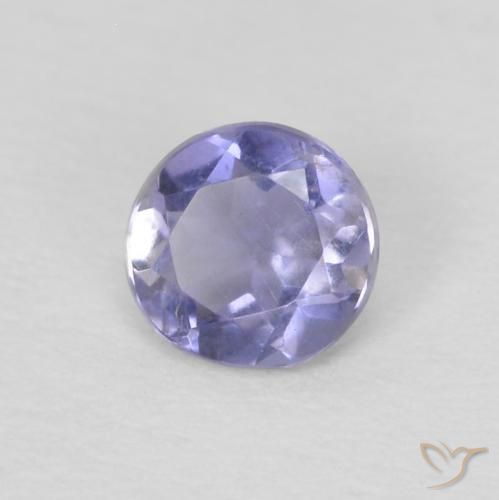 Iolite Bleu argenté naturelle Tour, 0.17 ct, VS