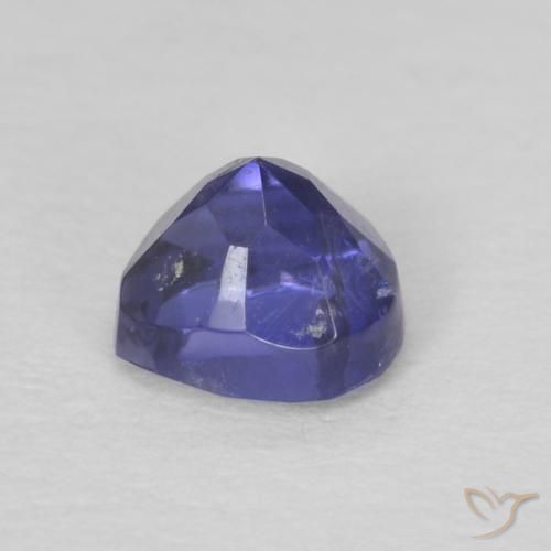Iolite Bleu foncé naturelle En forme de poire, 0.28 ct, VS