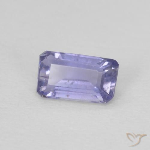 Iolite Bleu argenté naturelle Octogone / coupe Émeraude, 0.21 ct, VS