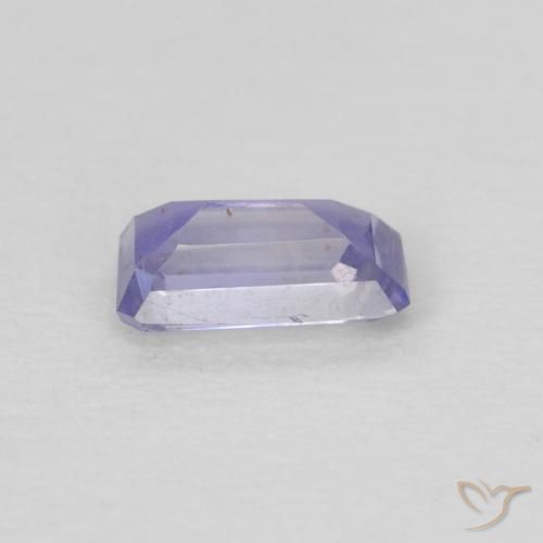 Iolite Bleu argenté naturelle Octogone / coupe Émeraude, 0.21 ct, VS