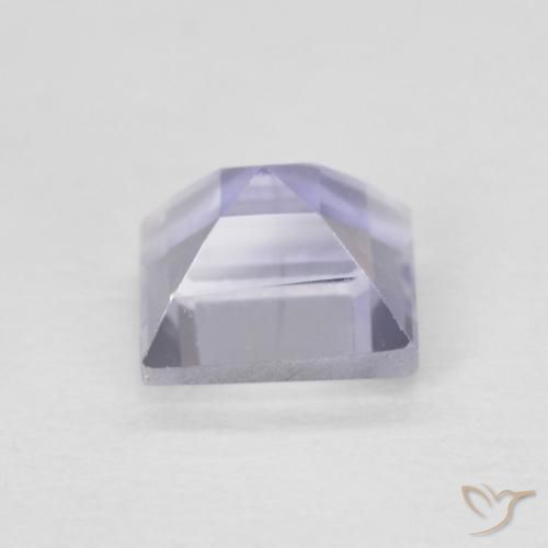 Iolite Violet Rosâtre naturelle Carré, 0.33 ct, VVS