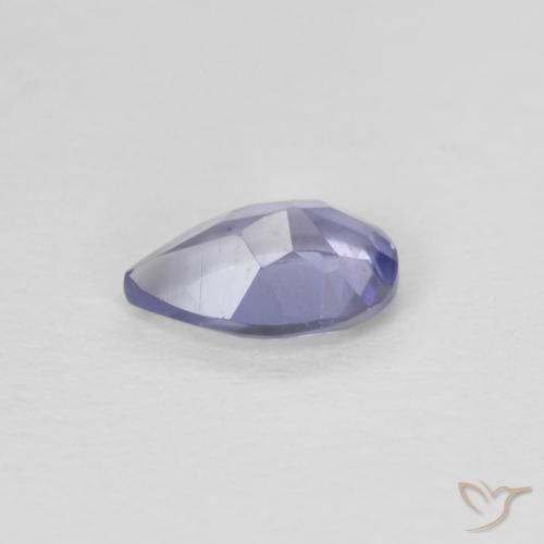 Iolite Pourpre bleuté foncé naturelle En forme de poire, 0.35 ct, VS