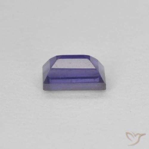 iolite Pourpre bleuté foncé naturelle Baquette, 0.33 ct, VS