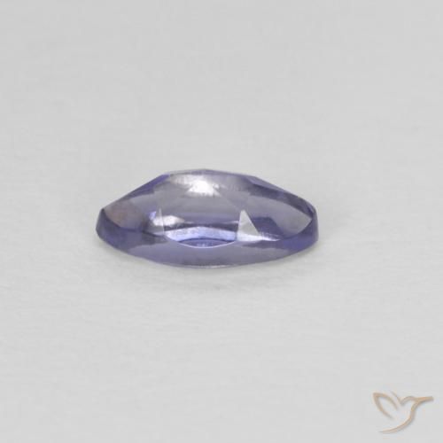 Iolite Pourpre bleuté foncé naturelle Marquise, 0.27 ct, VS