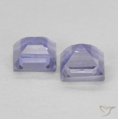 Shop natural 0.21ct Pourpre bleuté foncé Iolite gems, Carré, from Madagascar at GemSelect. In stock, global shipping!