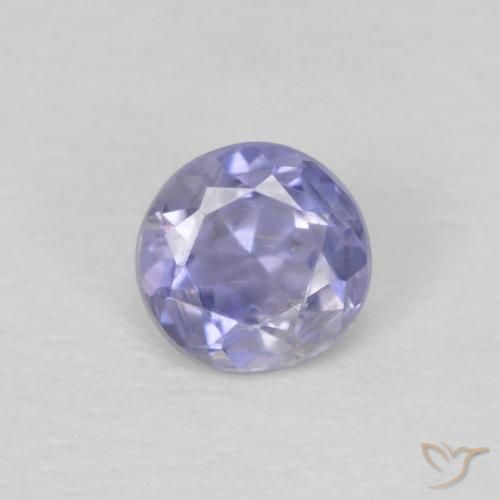0.19ct Naturel Violet foncé iolite, Tour, VS