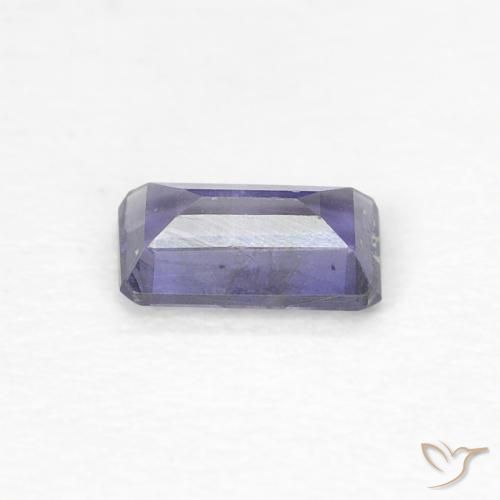 Iolite Bleu argenté naturelle Octogone / coupe Émeraude, 0.21 ct, VVS-VS