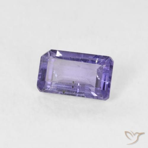 Iolite Violet moyen naturelle Octogone / coupe Émeraude, 0.24 ct, VS-SI