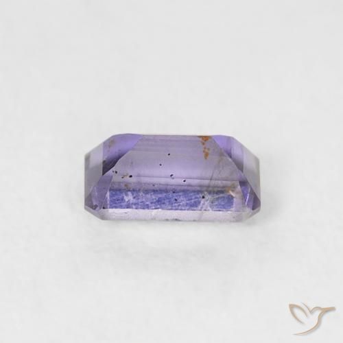 Iolite Violet moyen naturelle Octogone / coupe Émeraude, 0.27 ct, SI