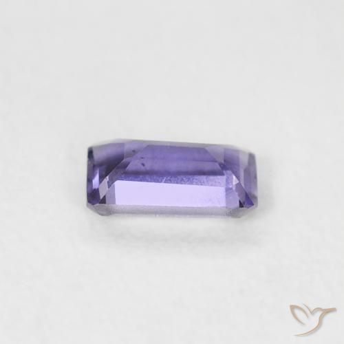Iolite Violet foncé naturelle Octogone / coupe Émeraude, 0.21 ct, SI