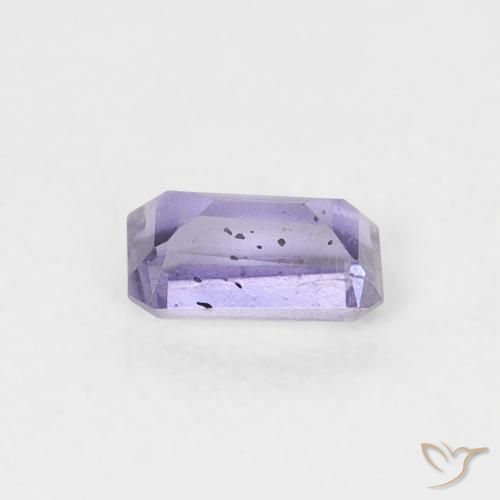 Iolite Violet moyen naturelle Octogone / coupe Émeraude, 0.26 ct, VS-SI