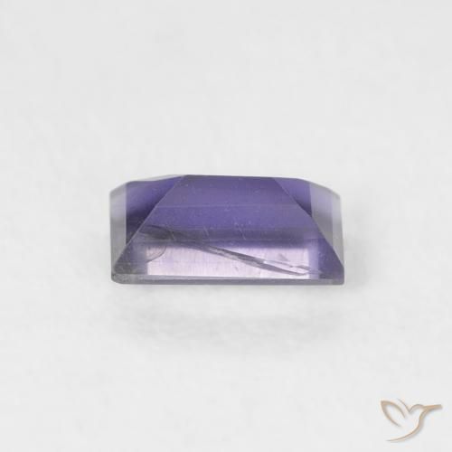 Iolite Pourpre bleuté foncé naturelle Baquette, 0.26 ct, VS-SI