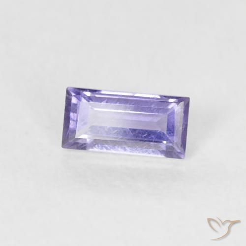 Iolite Violet léger moyen naturelle Baquette, 0.21 ct, VS-SI