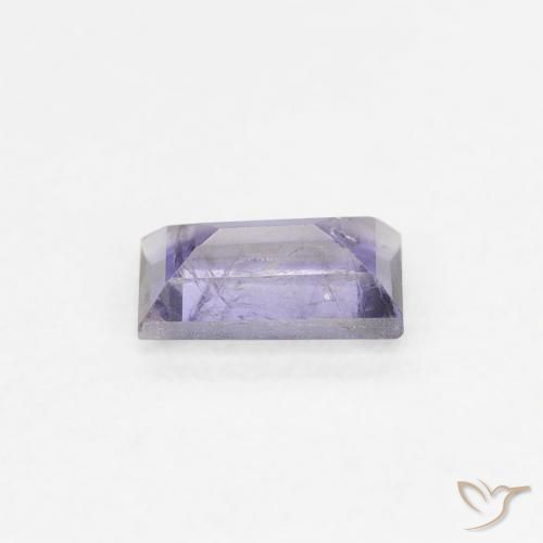 Iolite Bleu foncé naturelle Baquette, 0.26 ct, VS