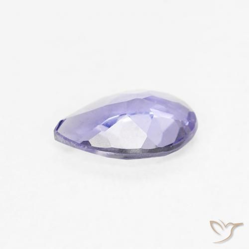 iolite Medium Light-Violet naturelle En forme de poire, 0.28 ct, VS