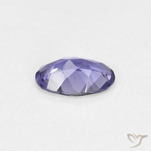 Iolite Bleu argenté naturelle ovale, 0.27 ct, VS