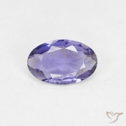 0.27ct Naturel Violet léger moyen iolite, ovale, VS