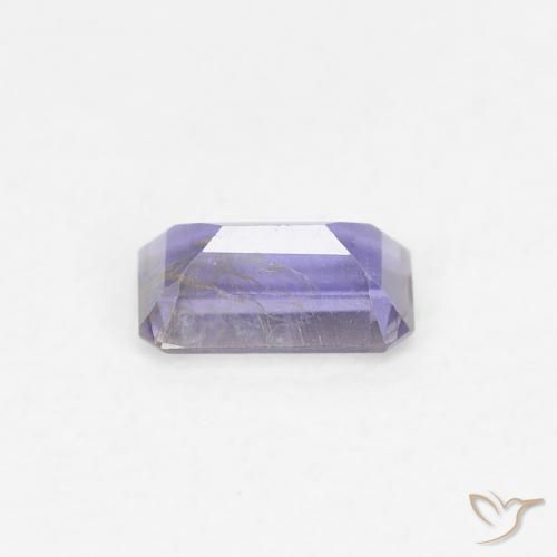 Iolite Bleu argenté naturelle Octogone / coupe Émeraude, 0.27 ct, VS-SI