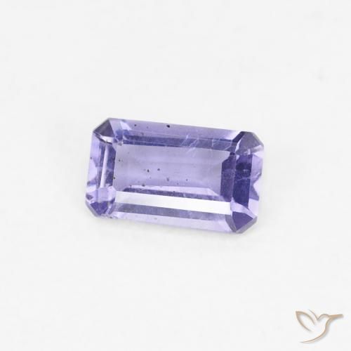 Iolite Medium Light-Violet naturelle Octogone / coupe Émeraude, 0.25 ct, VS-SI