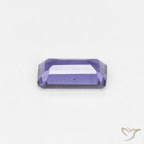 Iolite Pourpre bleuté foncé naturelle Octogone / coupe Émeraude, 0.21 ct, VS-SI