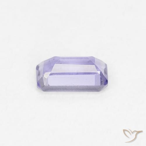 Iolite Violet Rosâtre naturelle Octogone / coupe Émeraude, 0.21 ct, VS