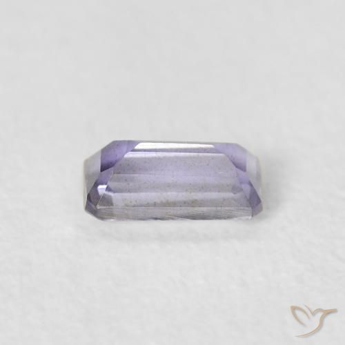 Iolite Violet Rosâtre naturelle Octogone / coupe Émeraude, 0.21 ct, VS-SI