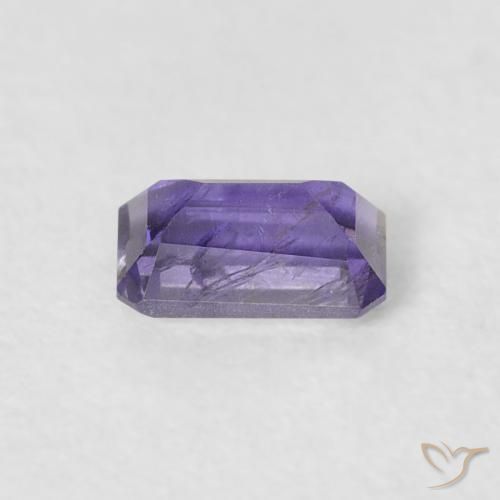 Iolite Violet foncé naturelle Octogone / coupe Émeraude, 0.29 ct, VS