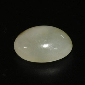 Jadéite multicolore naturelle transparent, 6,78 ct, transparent / translucide