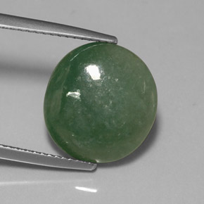 Jadéite Vert naturelle Transparent, 8.12 ct, Transparent / Translucide