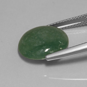 Jadéite Vert naturelle Transparent, 8.12 ct, Transparent / Translucide