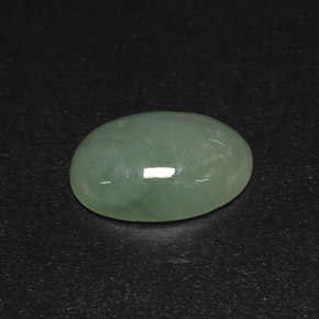 Jadéite Vert naturelle Transparent, 4.81 ct, Transparent / Translucide