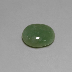 Jadéite Vert naturelle Transparent, 3.19 ct, Transparent / Translucide