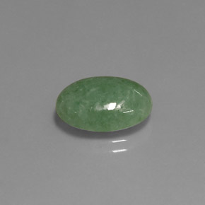 Jadéite Vert naturelle Transparent, 5.83 ct, Transparent / Translucide