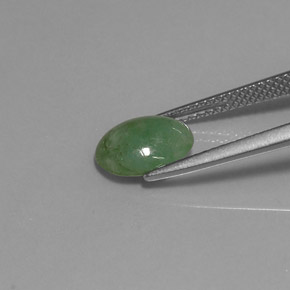 Jadéite Vert naturelle Transparent, 2.23 ct, Transparent / Translucide