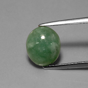 Jadéite Vert naturelle Transparent, 2.78 ct, Transparent / Translucide